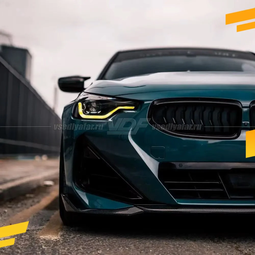 Комплект плат маркера BMW 2 G42/M2 G87 2021-2025 Лимонный