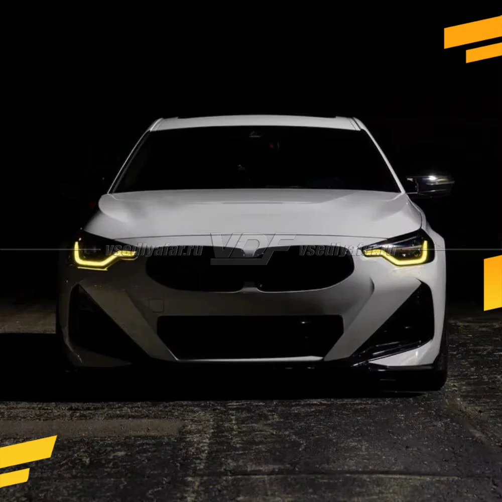 Комплект плат маркера BMW 2 G42/M2 G87 2021-2025 Лимонный