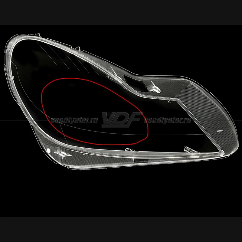 Уцененное стекло для фары Mercedes R230 (2008-2011) Правое №9