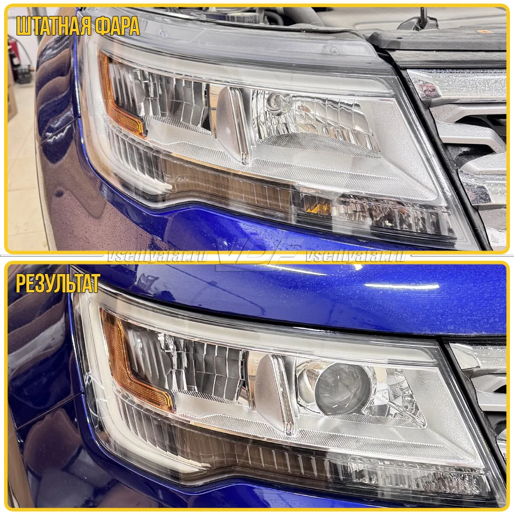 Комплект для установки линз в фары Ford Explorer V 2014-2019