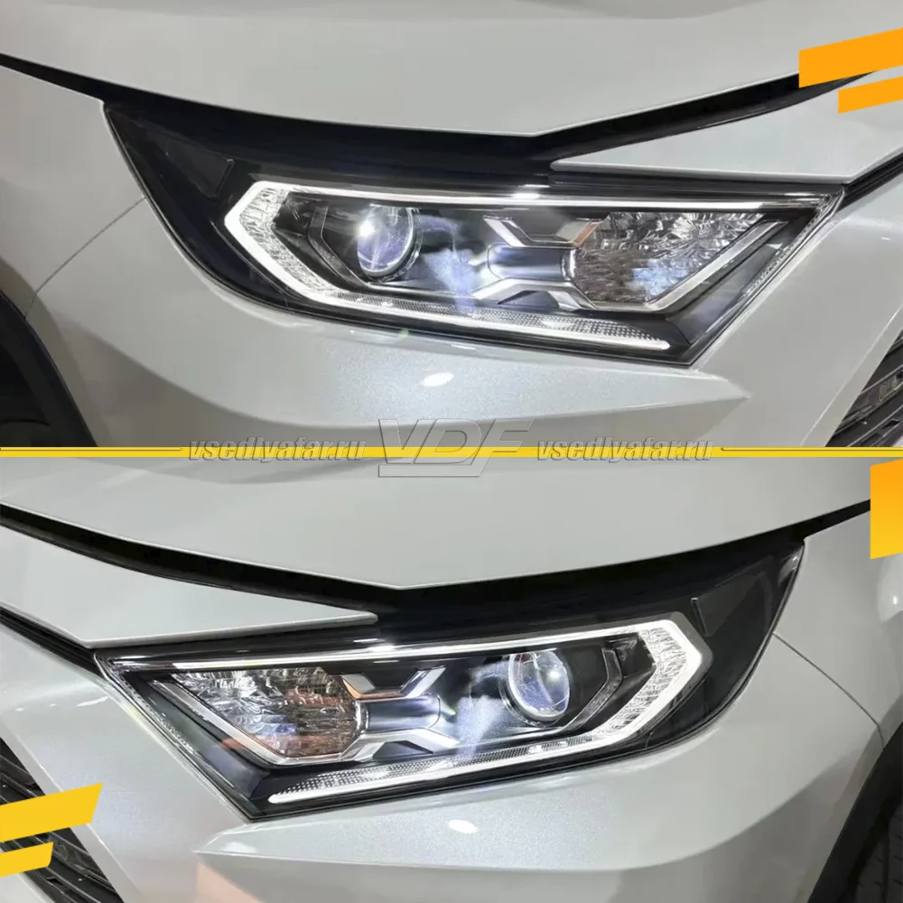 Комплект для установки линз в фары Toyota RAV4 2018-2022 LED Линза