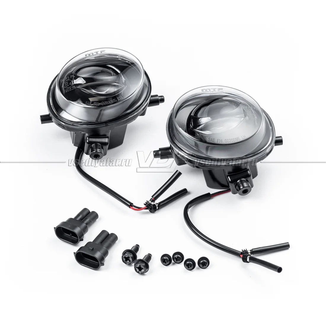 Светодиодные противотуманные фары MTF Mazda (линза) FL12MZ 