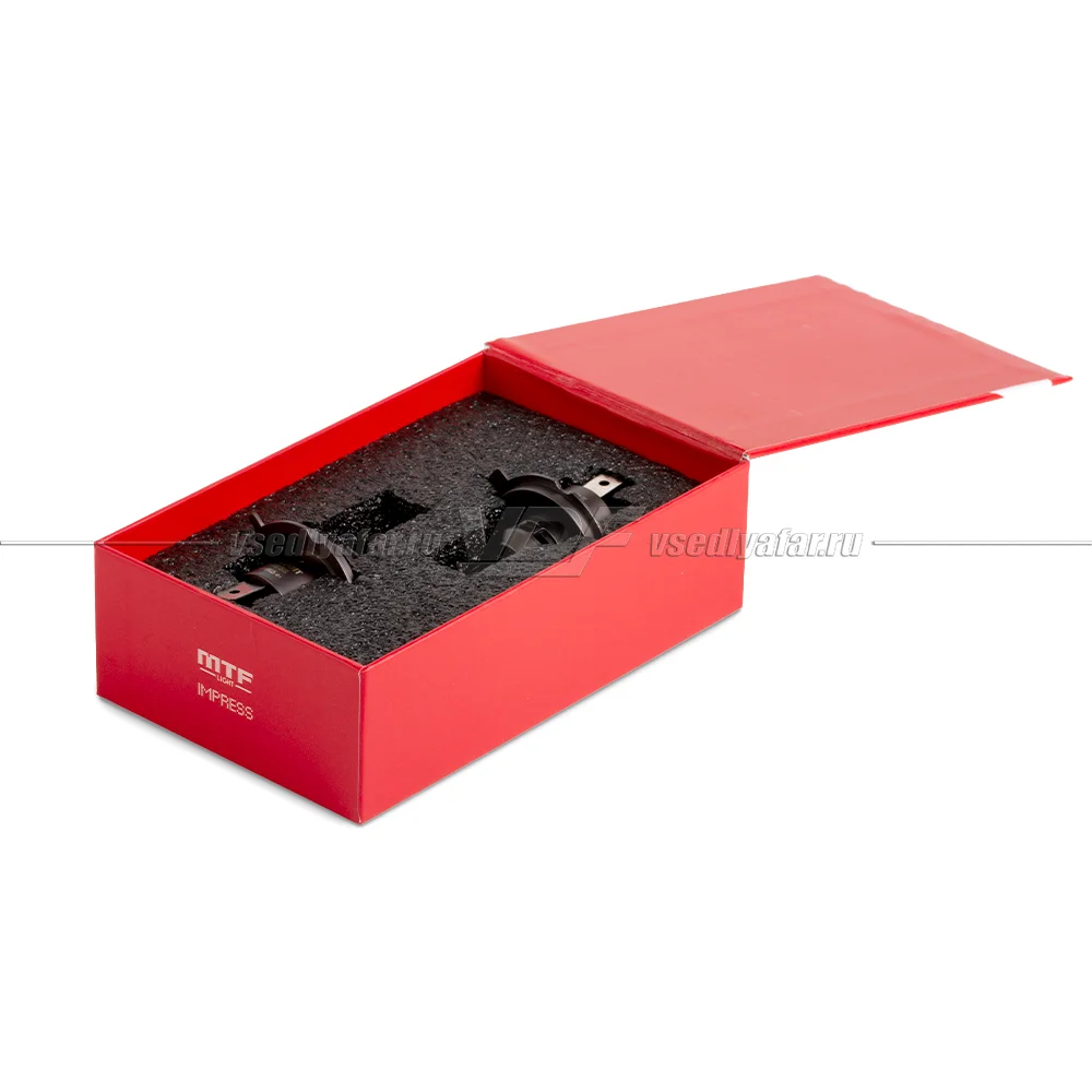 Светодиодные лампы MTF Light IMPRESS H4 6000K 12V, 21W, 2шт, HT04K6