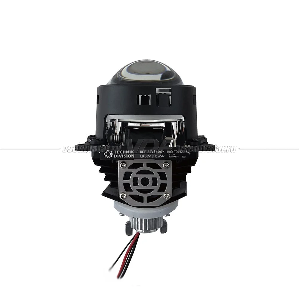 Светодиодные линзы Technik Division 3" 6000K 24V Bi-Led (комплект 2 шт) TD01K5-24