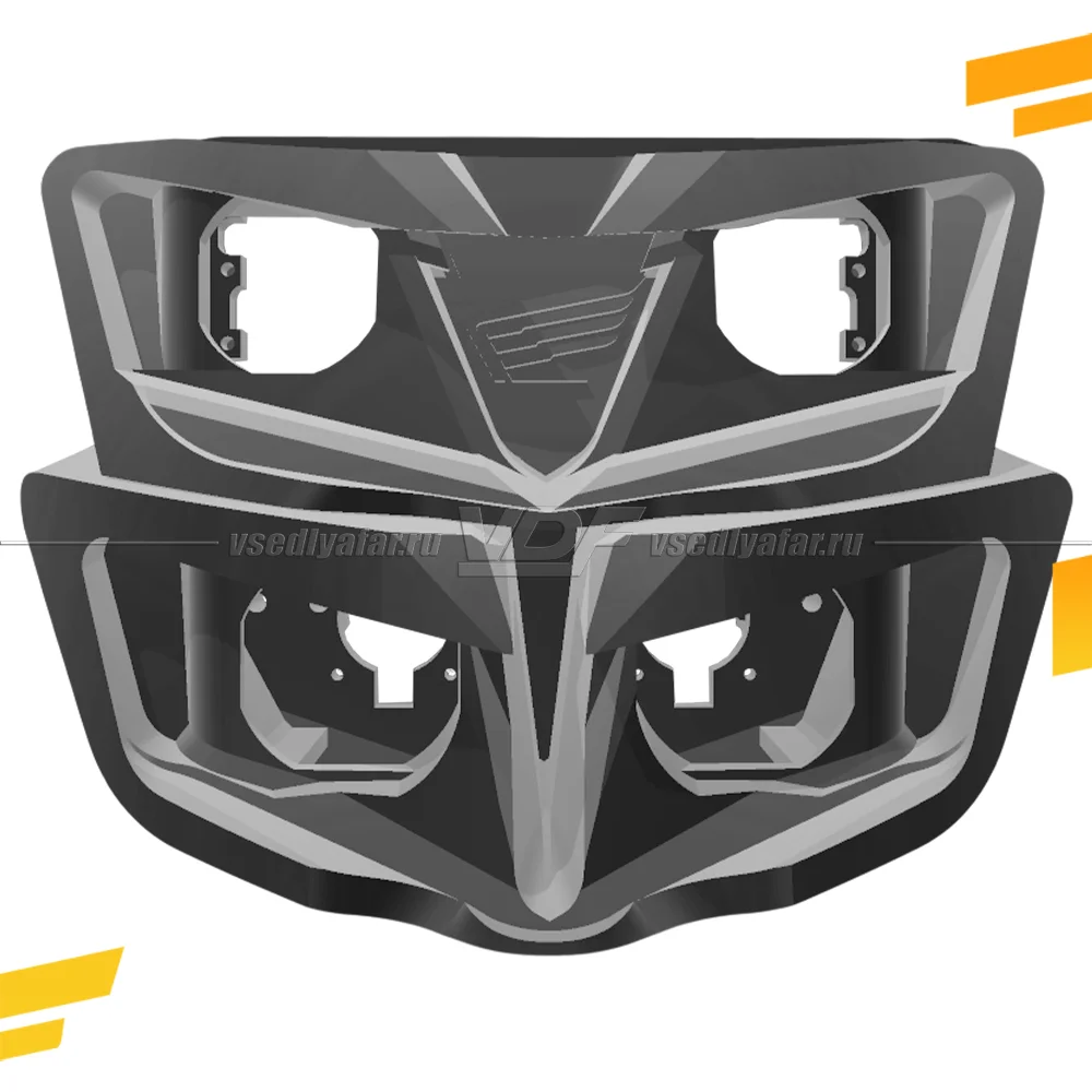3D Набор для установки линз в фары Honda CBR1100XX 1996-2007