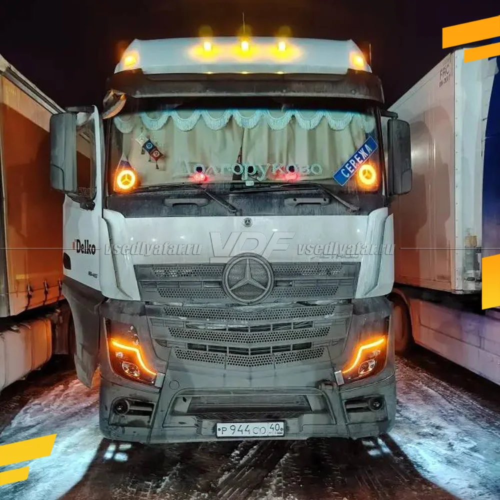 Комплект плат маркера Mercedes Actros MP4; MP5 2020+ Фары Китай Цвет: Янтарный