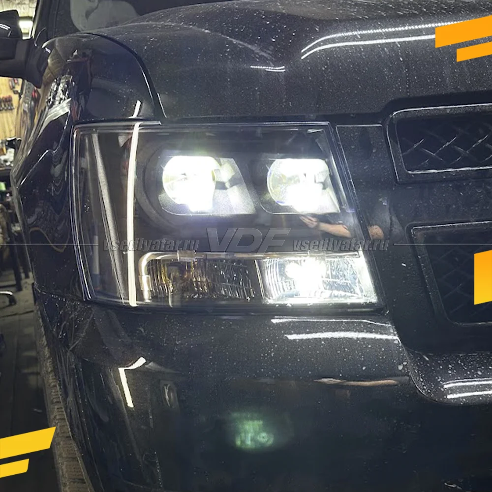 3D Набор для установки линз в фары Chevrolet Tahoe 2006-2014 Галоген рефлектор