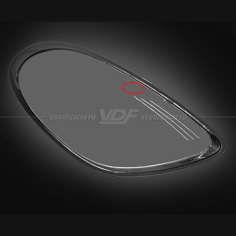 Уцененное стекло для фары Porsche Cayman 981 (2013-2016) Правое №4