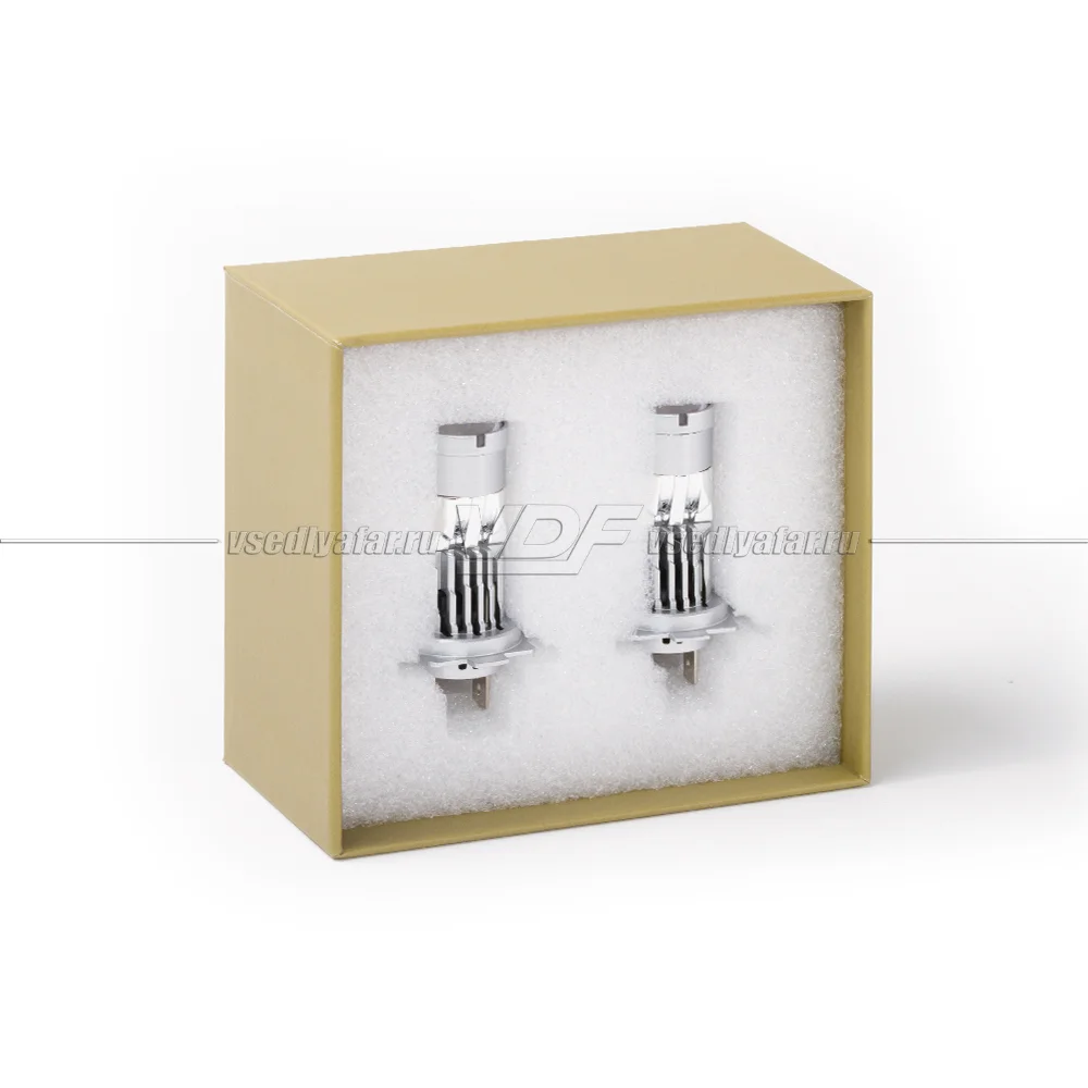 Светодиодные лампы MTF Light MicroLENS v2.0 H7/H18 6000K 12V, 25W, 2шт, MCL07K6