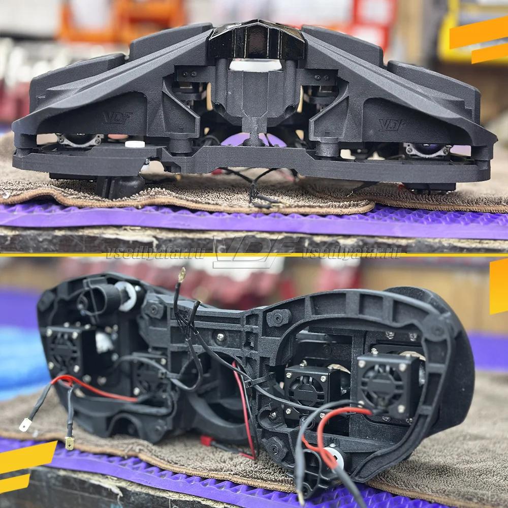 3D Набор для установки линз в фары BMW R 1200RT 2005-2013 4 Matrix Kit
