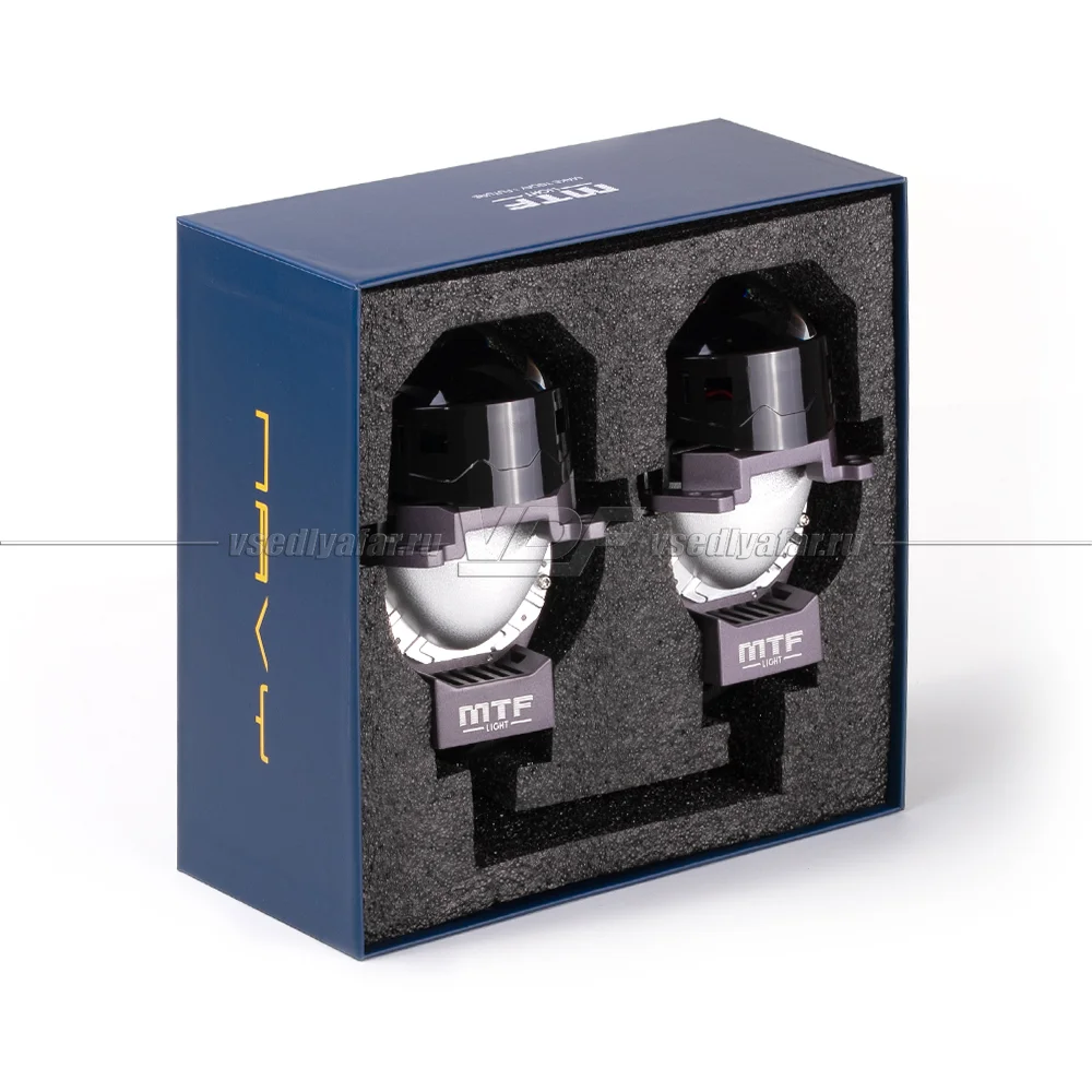 Светодиодные линзы MTF Light NAVI 4500K Bi-Led (комплект 2 шт) HN61K4