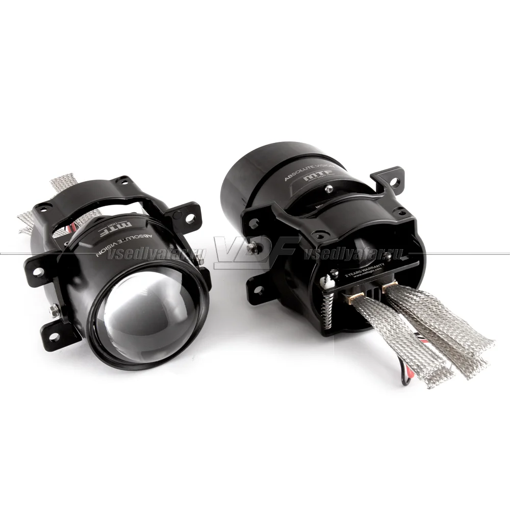 Бисветодиодные линзы в противотуманные фары MTF Light серия ABSOLUTE VISION 5500К FL44K55F