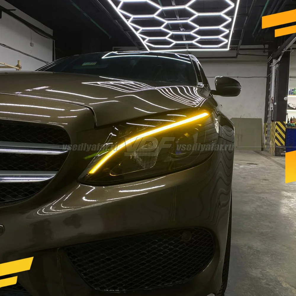 Комплект плат маркера Mercedes C (205) 2014-2018 Цвет: Лимонный