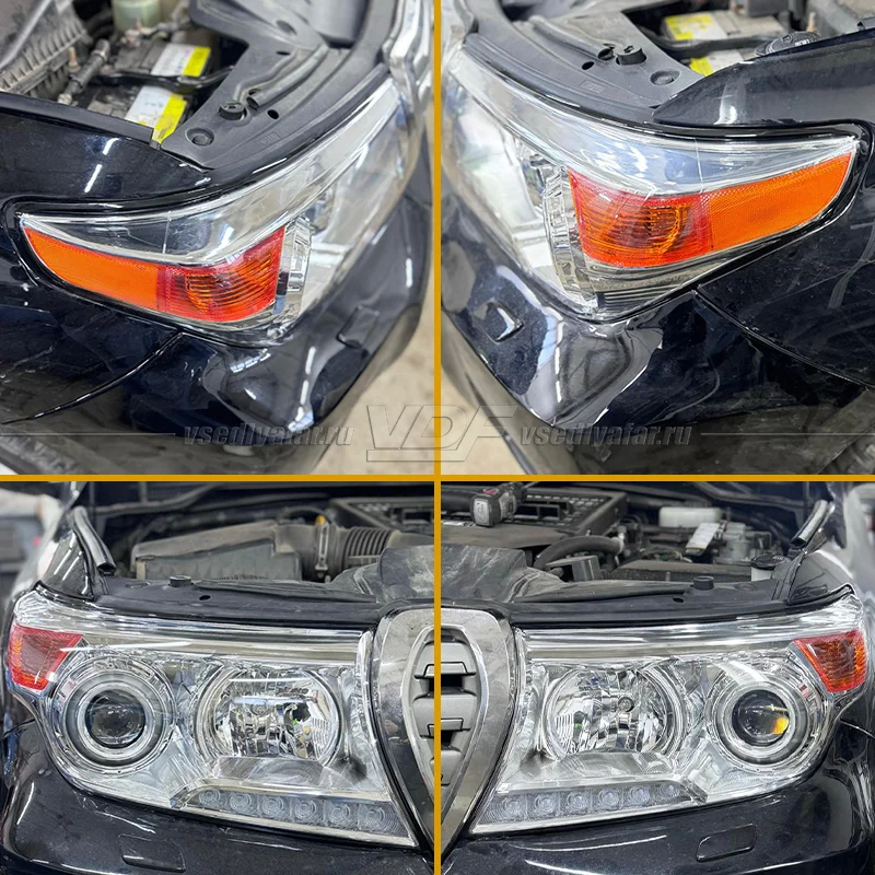 Стекло для фары Toyota Land Cruiser 200 (2012-2015) Рестайлинг Правое