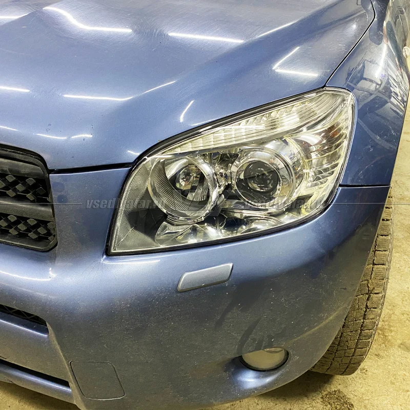 Стекло для фары Toyota RAV 4 III (2005-2008) Дорестайлинг Левое