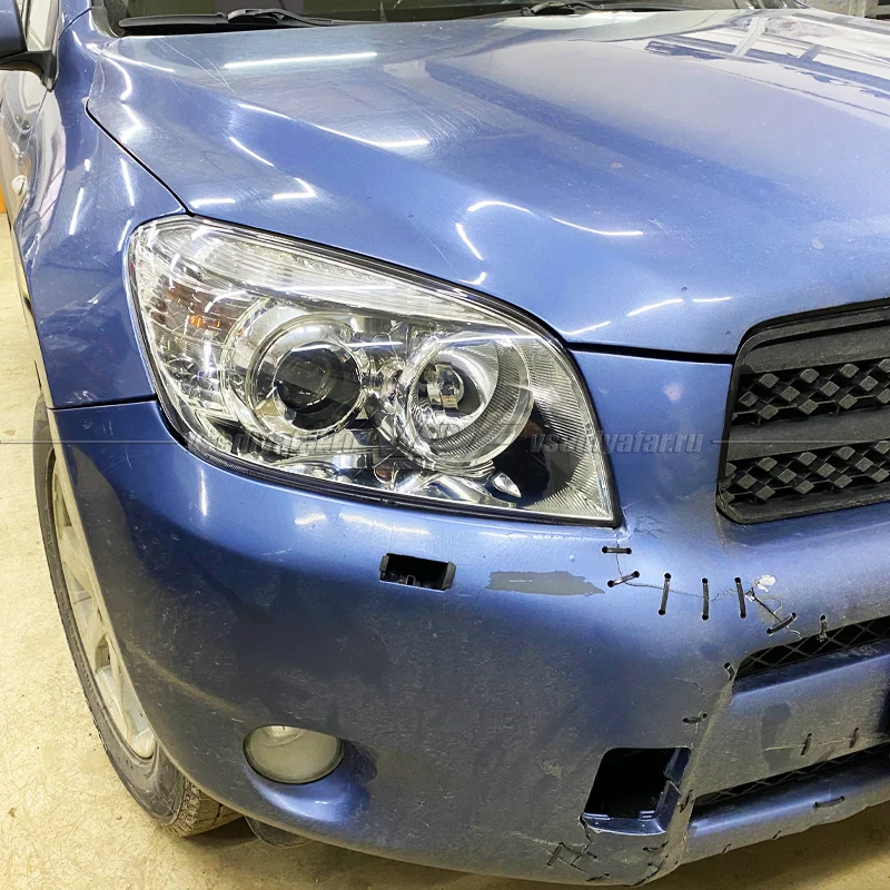Стекло для фары Toyota RAV 4 III (2005-2008) Дорестайлинг Правое
