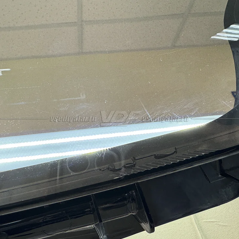 Уцененное стекло для фары Toyota Highlander (XU70) (2019-2022) LED Правое №2