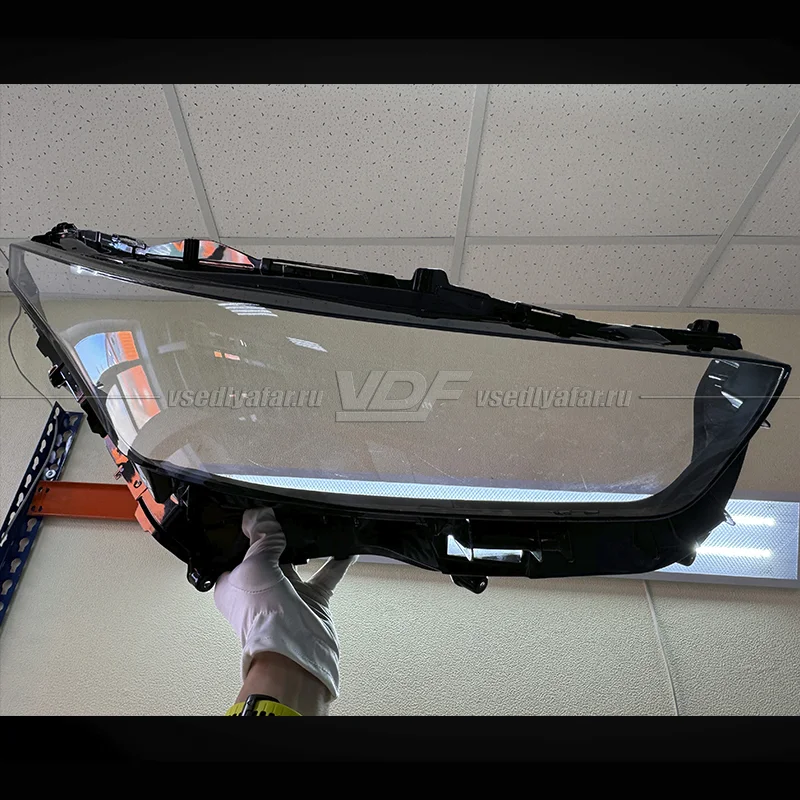 Уцененное стекло для фары Toyota Highlander (XU70) (2019-2022) LED Правое №2