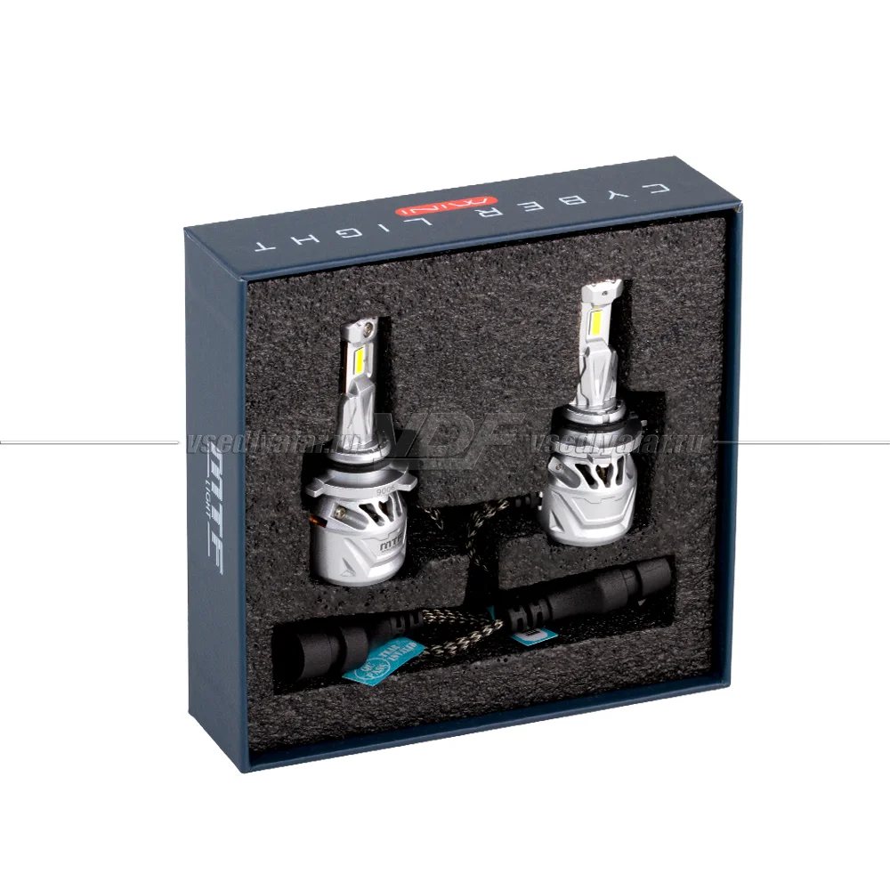 Светодиодные лампы MTF Light Cyber Light Mini HB4 6000K 12V, 45W, 2шт, CMB4K6