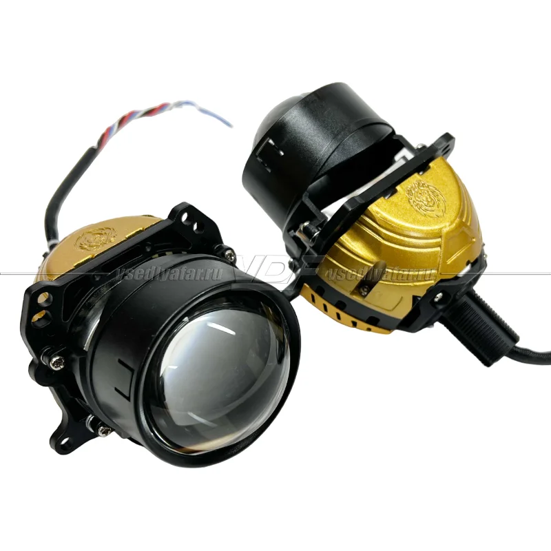 Светодиодные линзы Aozoom A15 2.5d 5500K Bi-Led (комплект 2 шт)