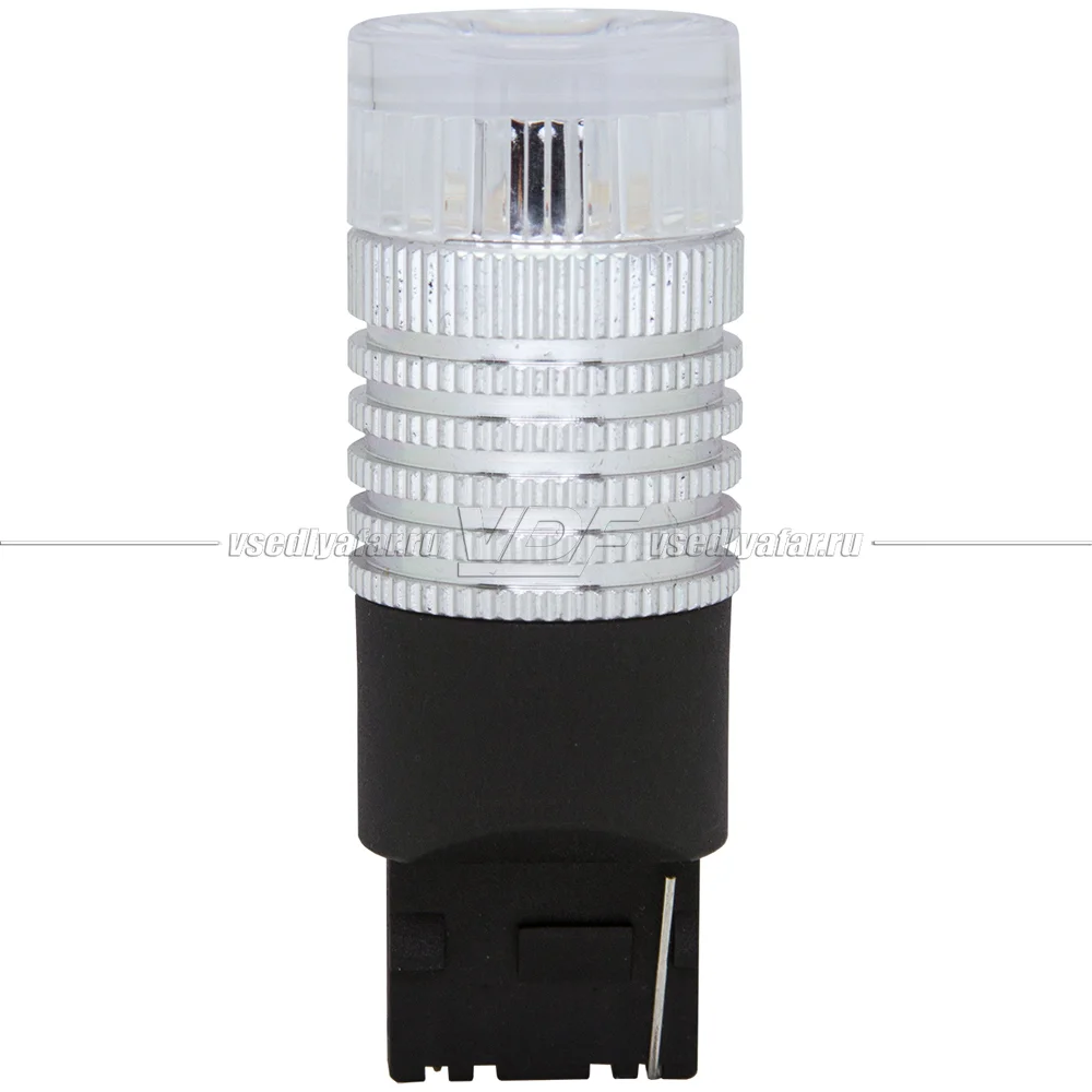 Светодиодная лампа MTF Light линза 360 12В, 2.1Вт, W21W, красный, 1 шт., NW21WR