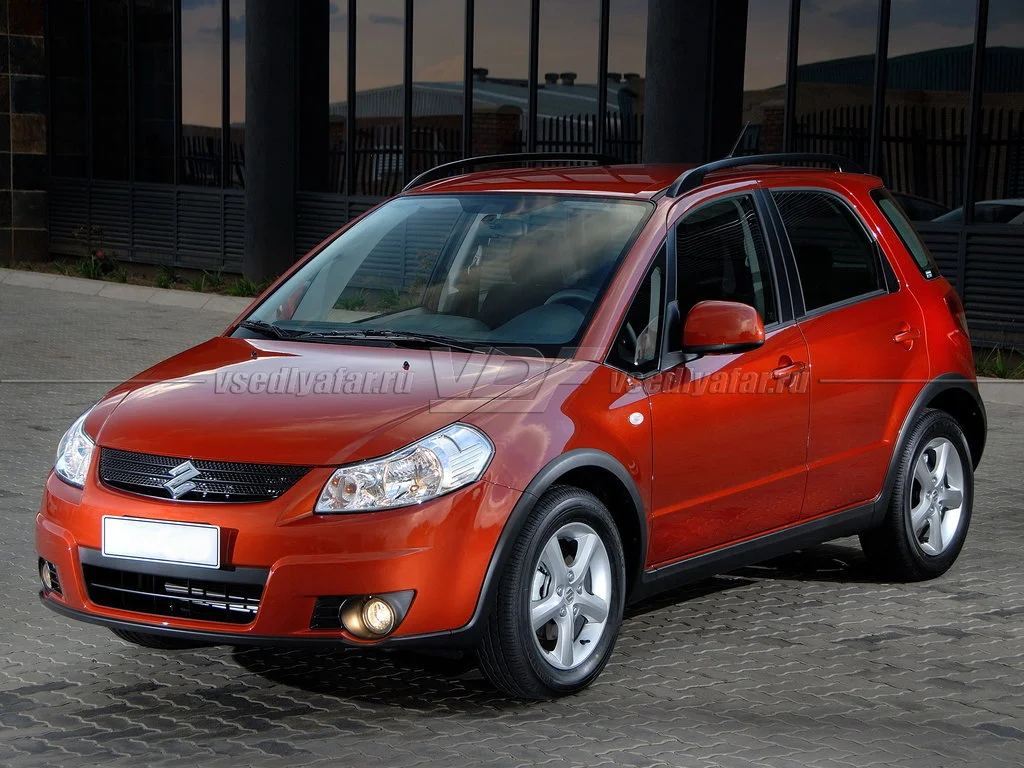 Стекло для фары Suzuki SX4 (2006-2016) Левое