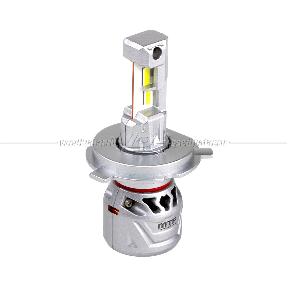 Светодиодные лампы MTF Light Cyber Light Mini H4/H19 6000K 12V, 45W, 2шт, CM04K6