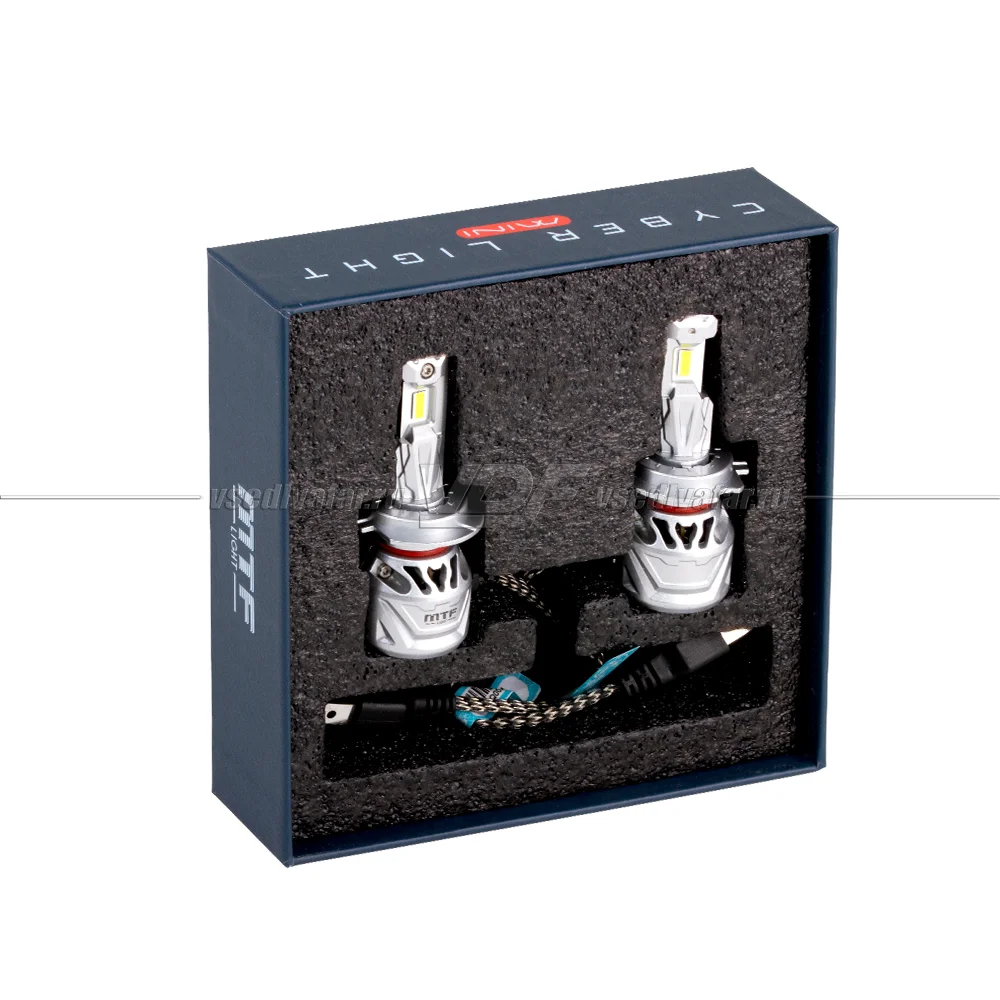 Светодиодные лампы MTF Light Cyber Light Mini H7/H18 6000K 12V, 45W, 2шт, CM07K6