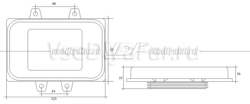 Ксеноновый блок розжиг Hella 4.1 D1S 5DV 009 000-00