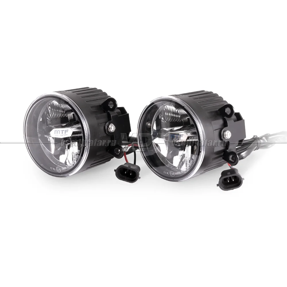 Светодиодные противотуманные фары MTF CRYSTALED  28Вт, 5500К (комплект 2 шт) FL28W