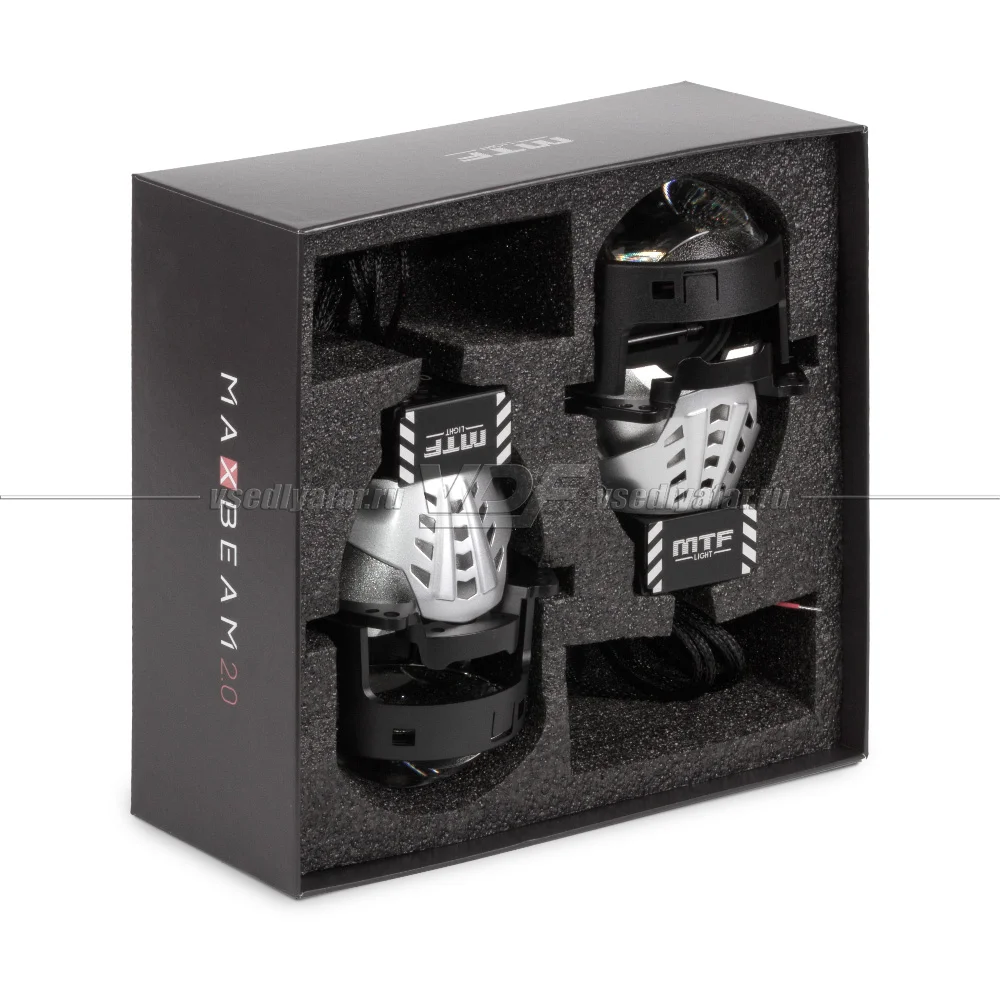 Светодиодные линзы MTF Light MaxBeam 2.0 OEM 5500K Bi-Led (комплект 2 шт) ST72K5
