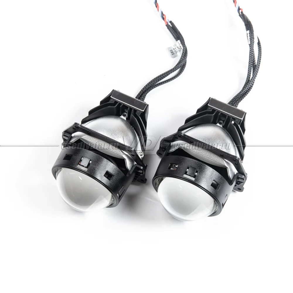 Светодиодные линзы MTF Light Night Assistant Max beam LED 3 5500K Bi-Led (комплект 2 шт) HL47K60