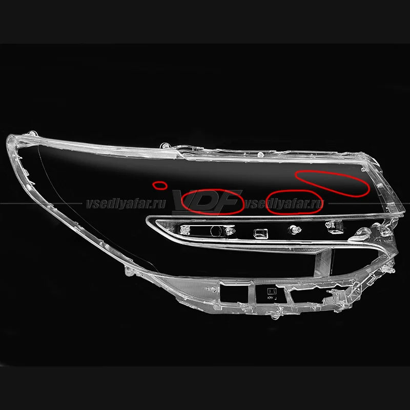 Уцененное стекло для фары Toyota Alphard (2017-2022) Правое №3