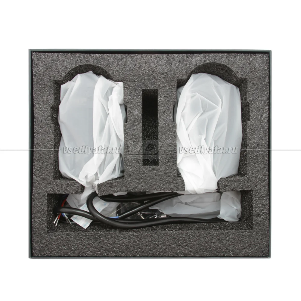Бисветодиодные линзы MTF Light серия Adventure 2", 40W/55W, 5500K, 2700LM, круглые (2 шт.)AM50K6
