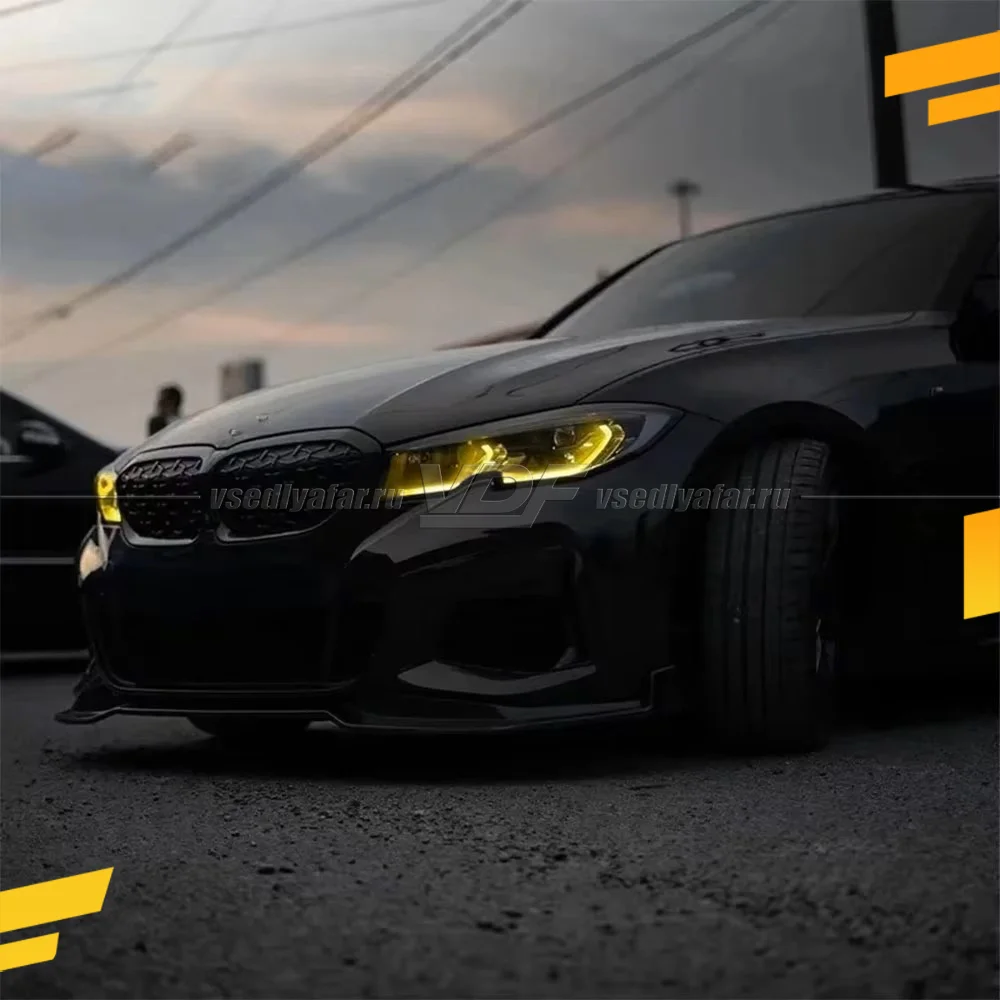 Комплект плат маркера BMW 3 G20-G21 2018-2022 EU Лазер Цвет: Лимонный