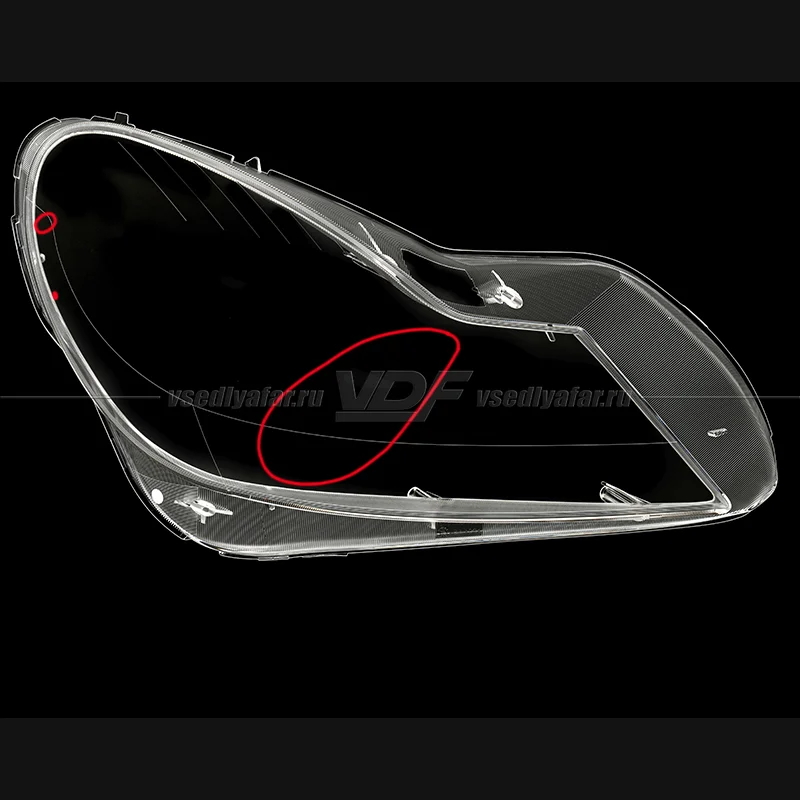 Уцененное стекло для фары Mercedes R230 (2008-2011) Правое №12