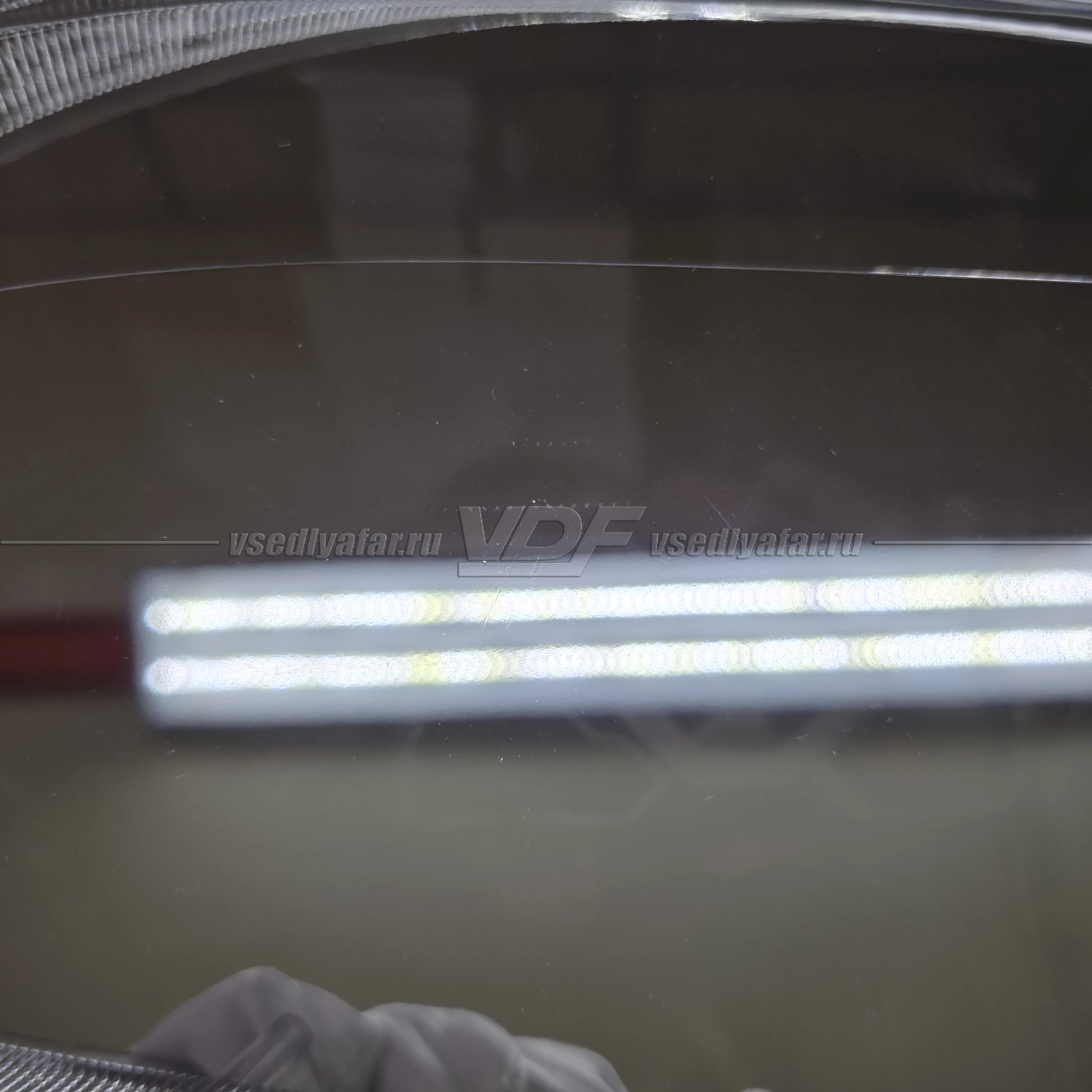 Уцененное стекло для фары Lifan X50 (2015-2022) Левое №2