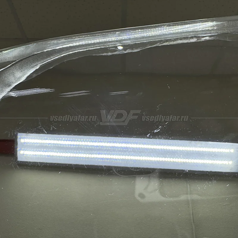 УЦЕНЕННОЕ стекло для фары Toyota Land Cruiser Prado 150 (2013-2017) Левое №10