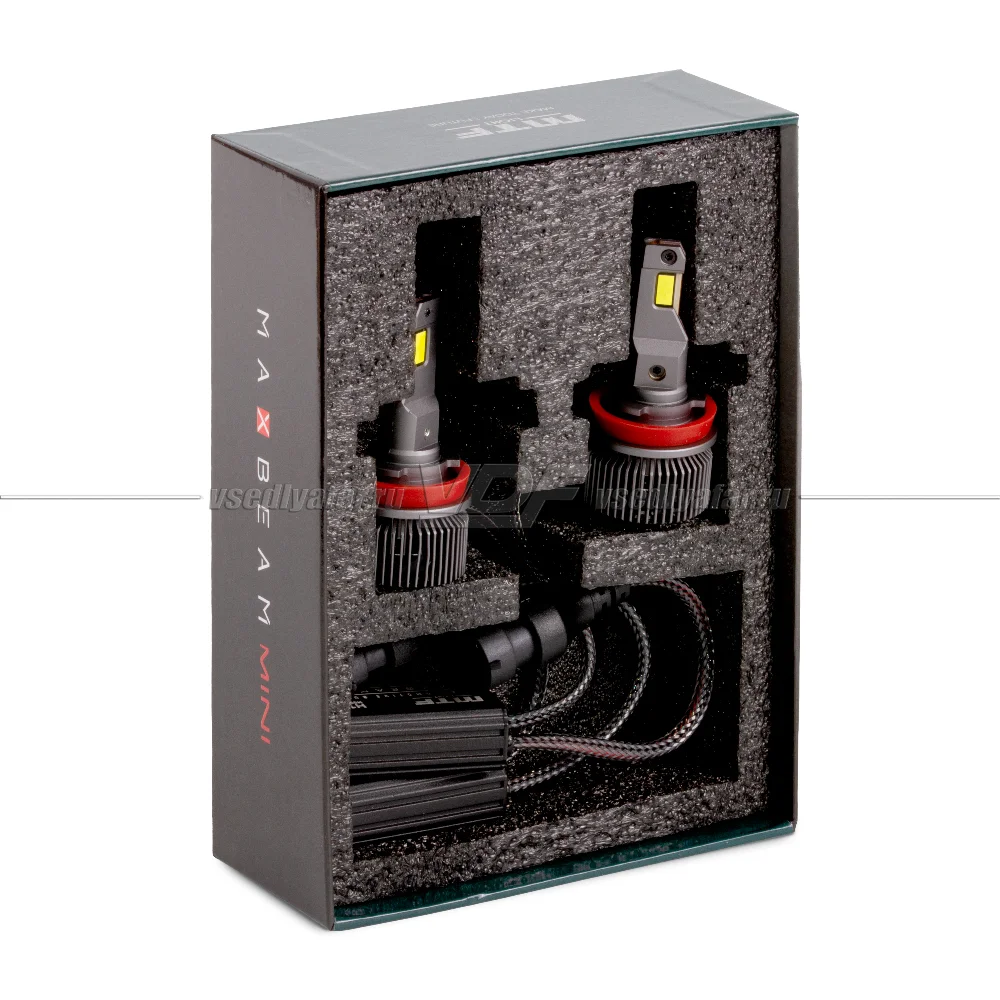 Светодиодные лампы MTF Light MaxBeam MINI H11/H9 6000K 12V, 45W, 2шт, MM11K6
