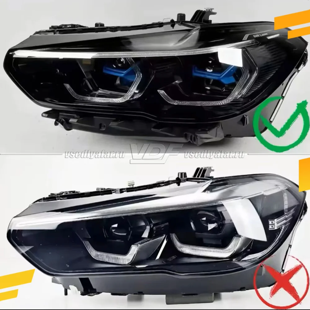 Комплект плат маркера BMW X5 G05 2018-2023 Лазер Цвет: Янтарный