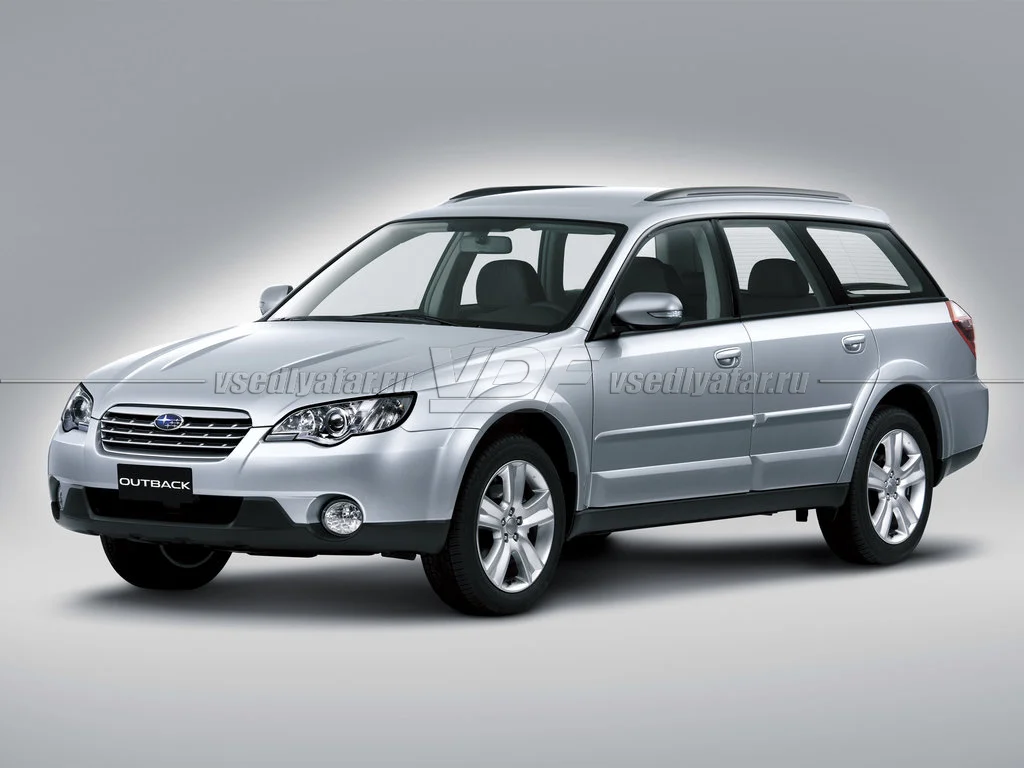 Стекло для фары Subaru Legacy/Outback (2006-2009) Левое