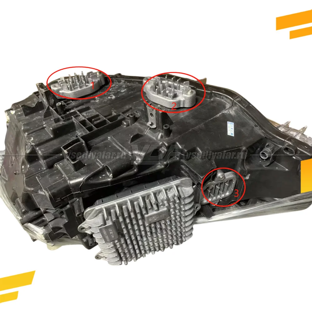 Комплект плат маркера BMW 3 F30-35 2015-2019 Adaptive LED Цвет: Янтарный
