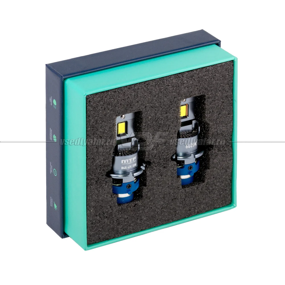 Светодиодные лампы MTF Light LUXOPTIC OEM D4S 6000K 35W, 2шт, LXD4S6