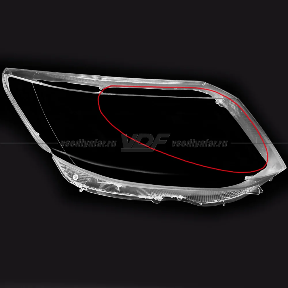 УЦЕНЕННОЕ стекло для фары Toyota Fortuner (2011-2015) Правое №1