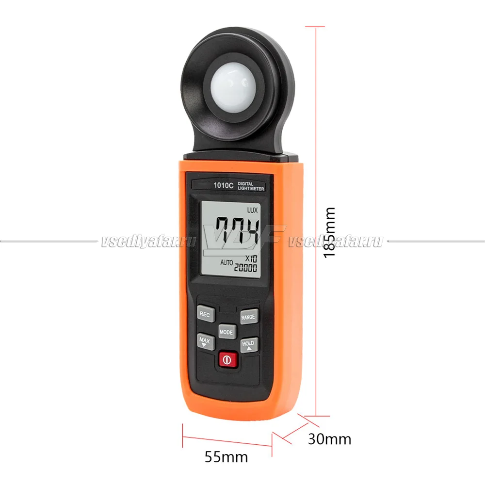 Цифровой Люксметр VICTOR 1010C