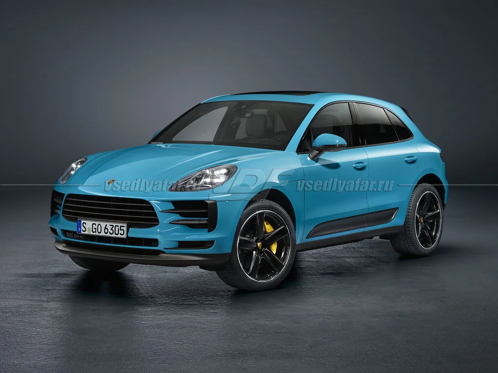 Стекло для фары Porsche Macan (2018-2022) Левое