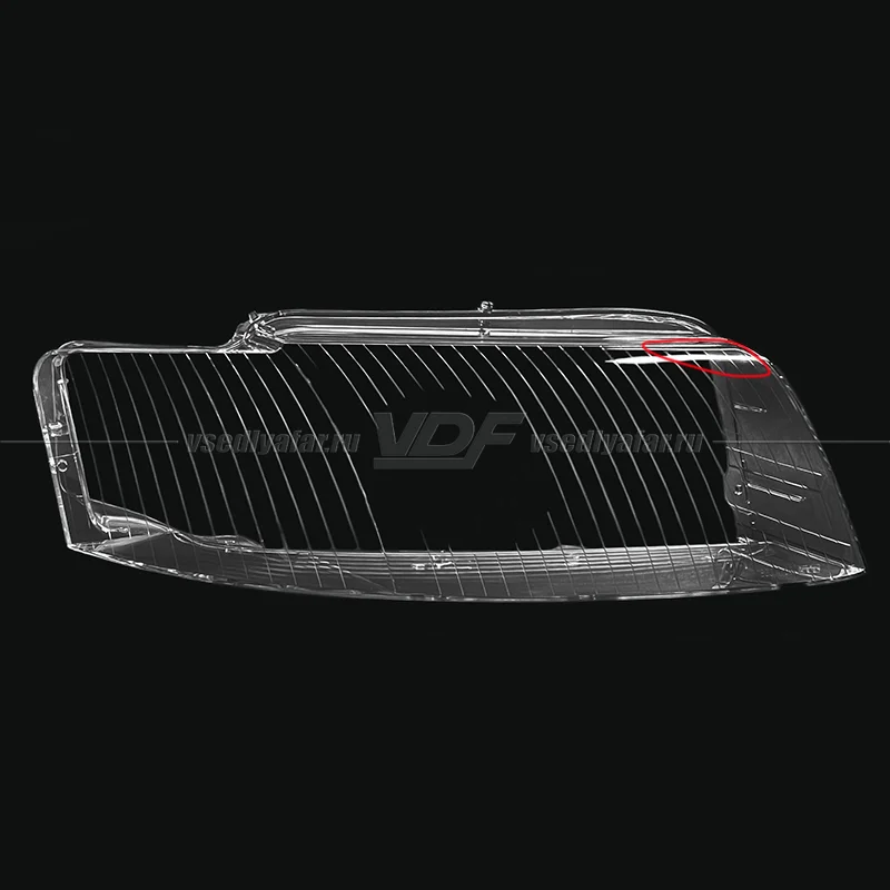 Уцененное стекло для фары Audi A4 B6 (2000-2004) Правое №1
