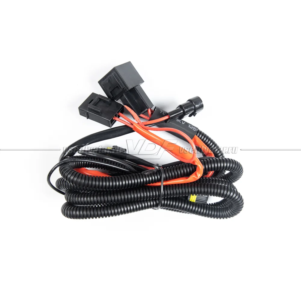 Реле проводка для подключения ПТФ 12V Цоколь H11