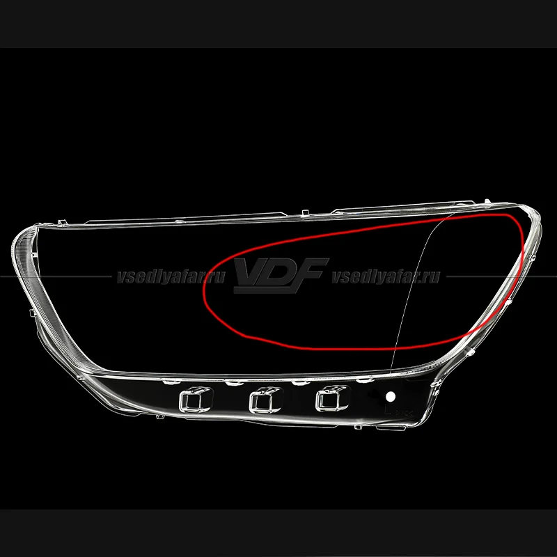 Уцененное стекло для фары Volvo XC40 (2017-2024) Левое №1