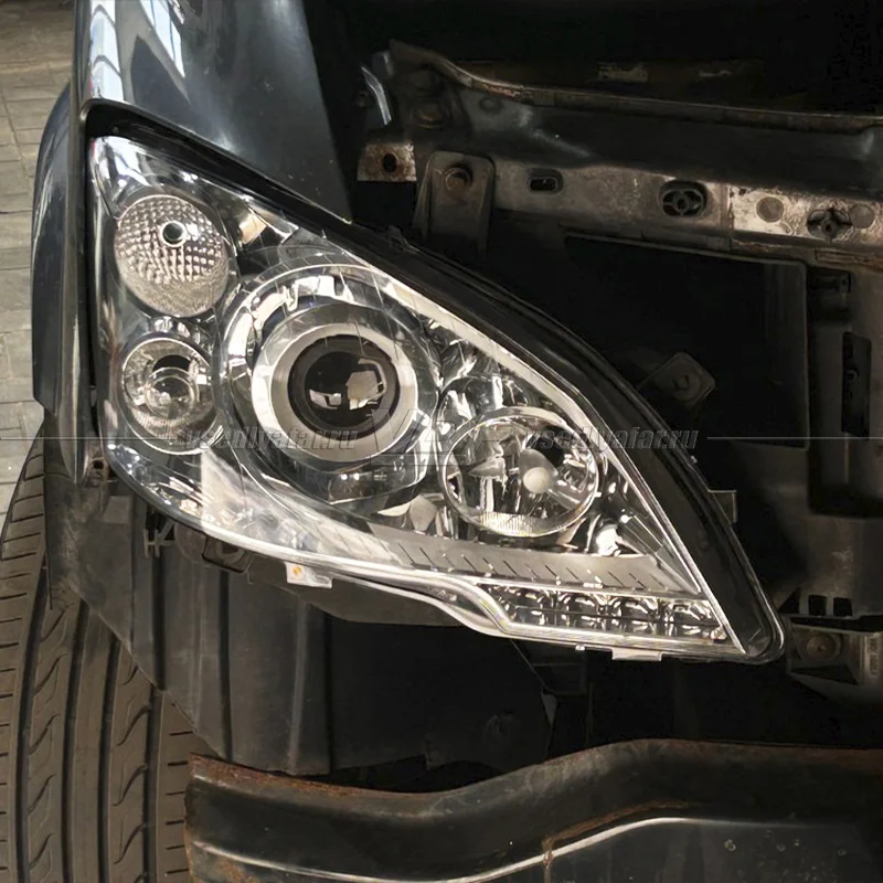 Стекло для фары Mercedes-Benz Vito (W639) (2010-2014) Левое
